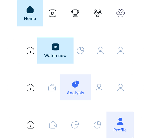 Navigation exploration mockup version one